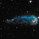 Illustration for article titled This Stellar Sperm Is Swimming Through Space
